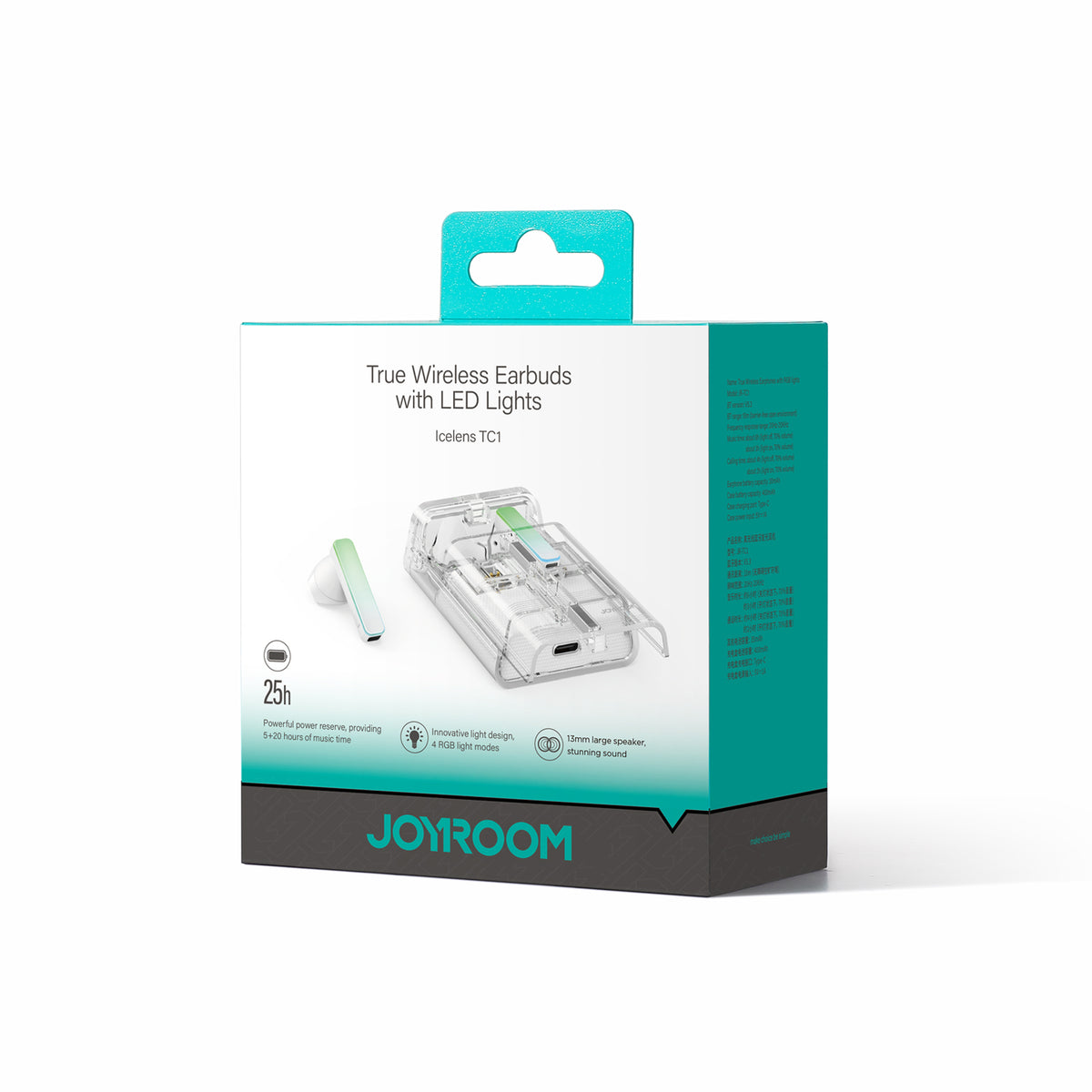 JR-TC1 True Wireless Earbuds with LED Lights – JOYROOM