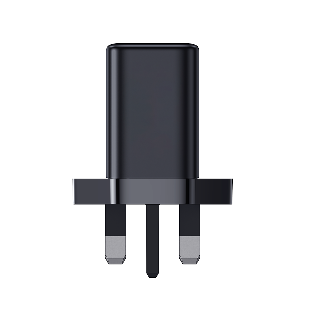 JR-TCN03 4.8A 4USB Charger-Black EU/UK