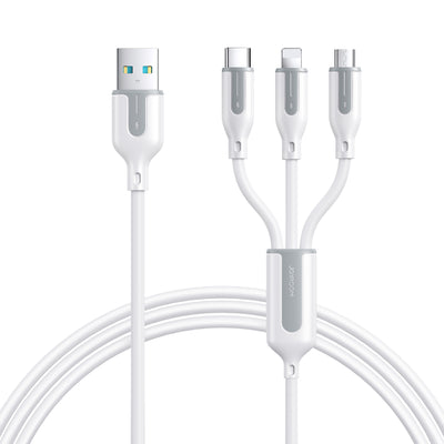 S-1T3018A15 3.5A 3.5A  Lightning+Type-C+Micro 3-in-1 Charging Cable 0.3M/1.2M/2M