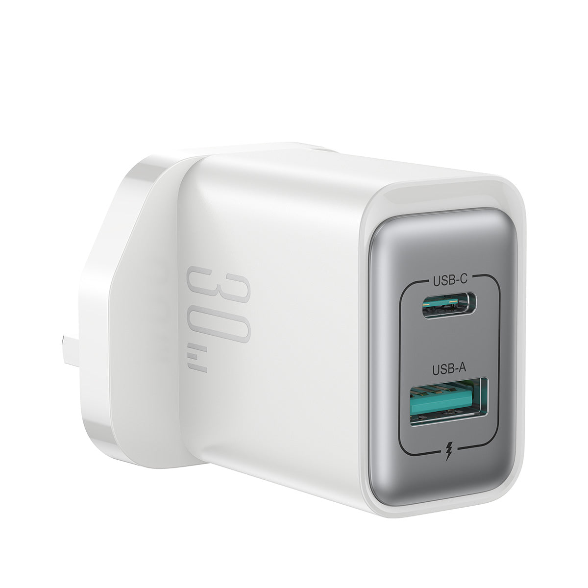 JR-TCF15 30W A+C) Charger-White