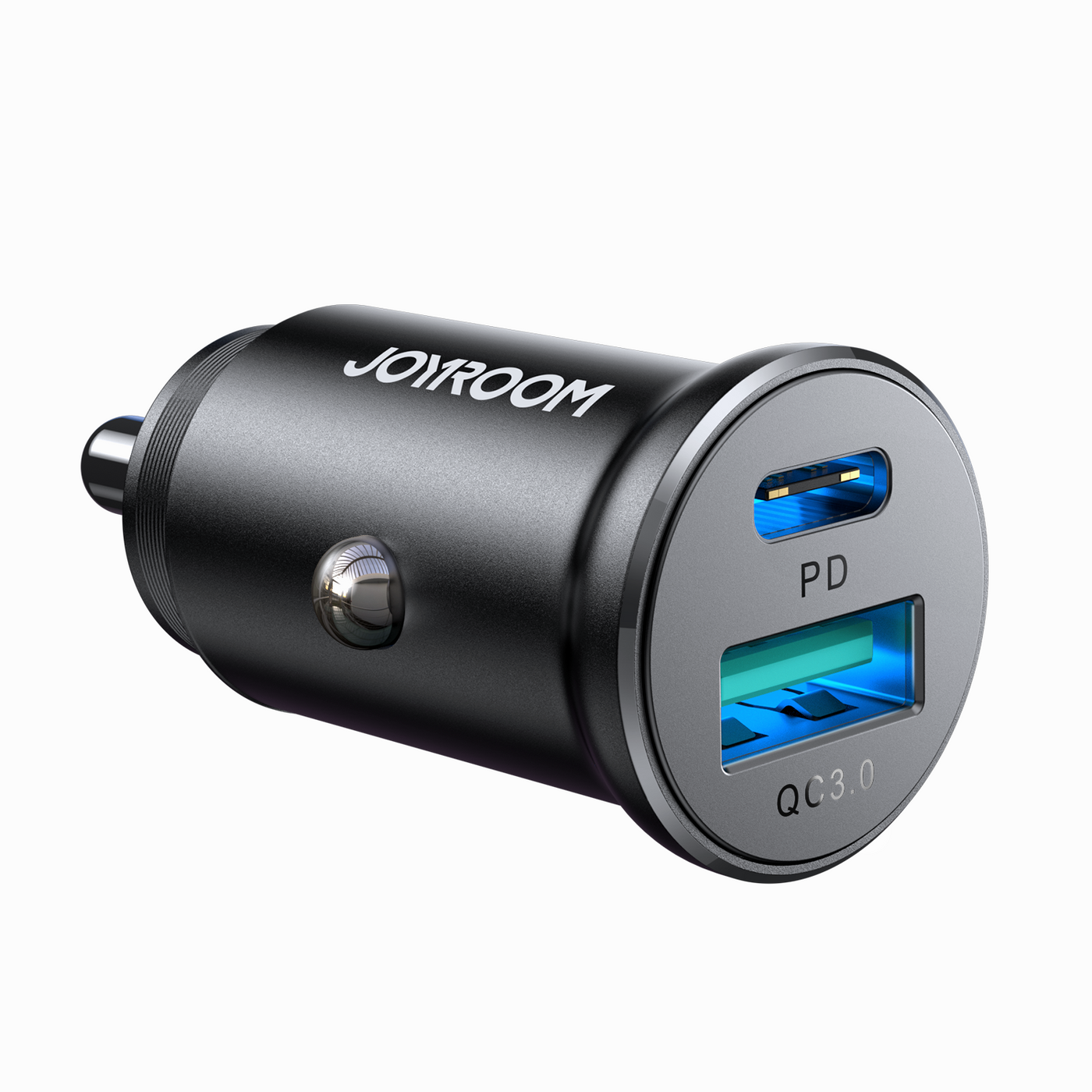 JR-CCN05 30W QC3.0+PD mini Metal Car Charger