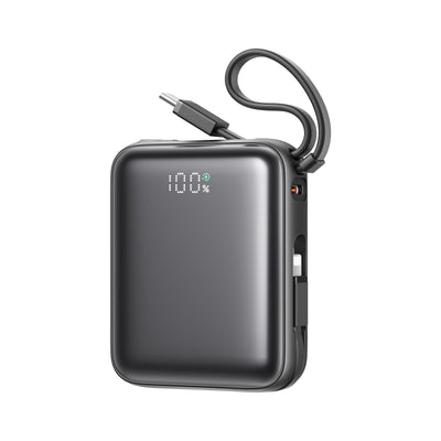 JR-PBF27 22.5W mini Power Bank with Dual Cables 10000mAh