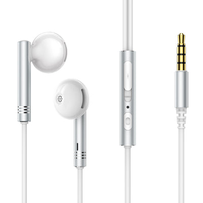 JR-EW06 Wired Series Half In-Ear Metal Wired Earbuds