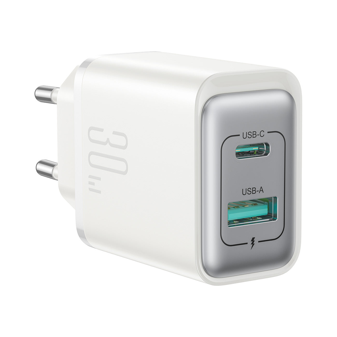 JR-TCF15 30W A+C) Charger-White