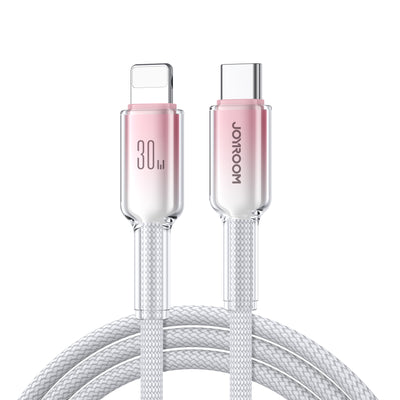 S-A42 Type-C to Type-C 60W/Type-C to Lightning 30W/Lightning 3A/Type-C 3A Cable 1.2m black/White