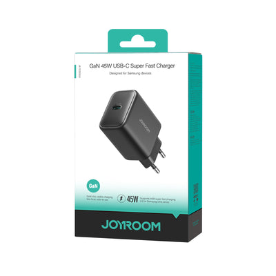 JR-TCG13 45W GaN USB-C Charger -Black