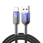 S-A42 Type-C to Type-C 60W/Type-C to Lightning 30W/Lightning 3A/Type-C 3A Cable 1.2m black/White