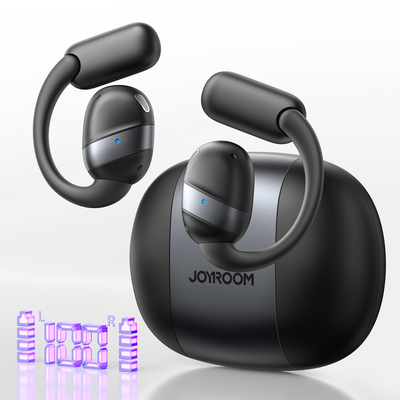 JR-OE4 Open-Ear True Wireless Headphones-Black