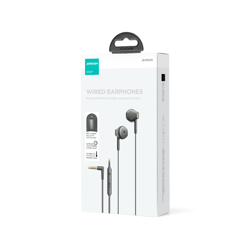 JR-EW05 Wired Series Half In-Ear Wired Earphones