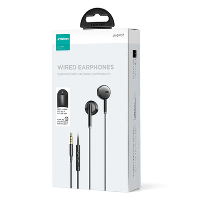 JR-EW07 Wired Series Half In-Ear Wired Earphones