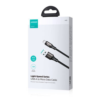 SA25-AC3/SA25-AL3/SA25-AM3 Flash-Charge Series 3A Fast Charging Data Cable ( Type-C/Lightning/Micro)1.2M/2M