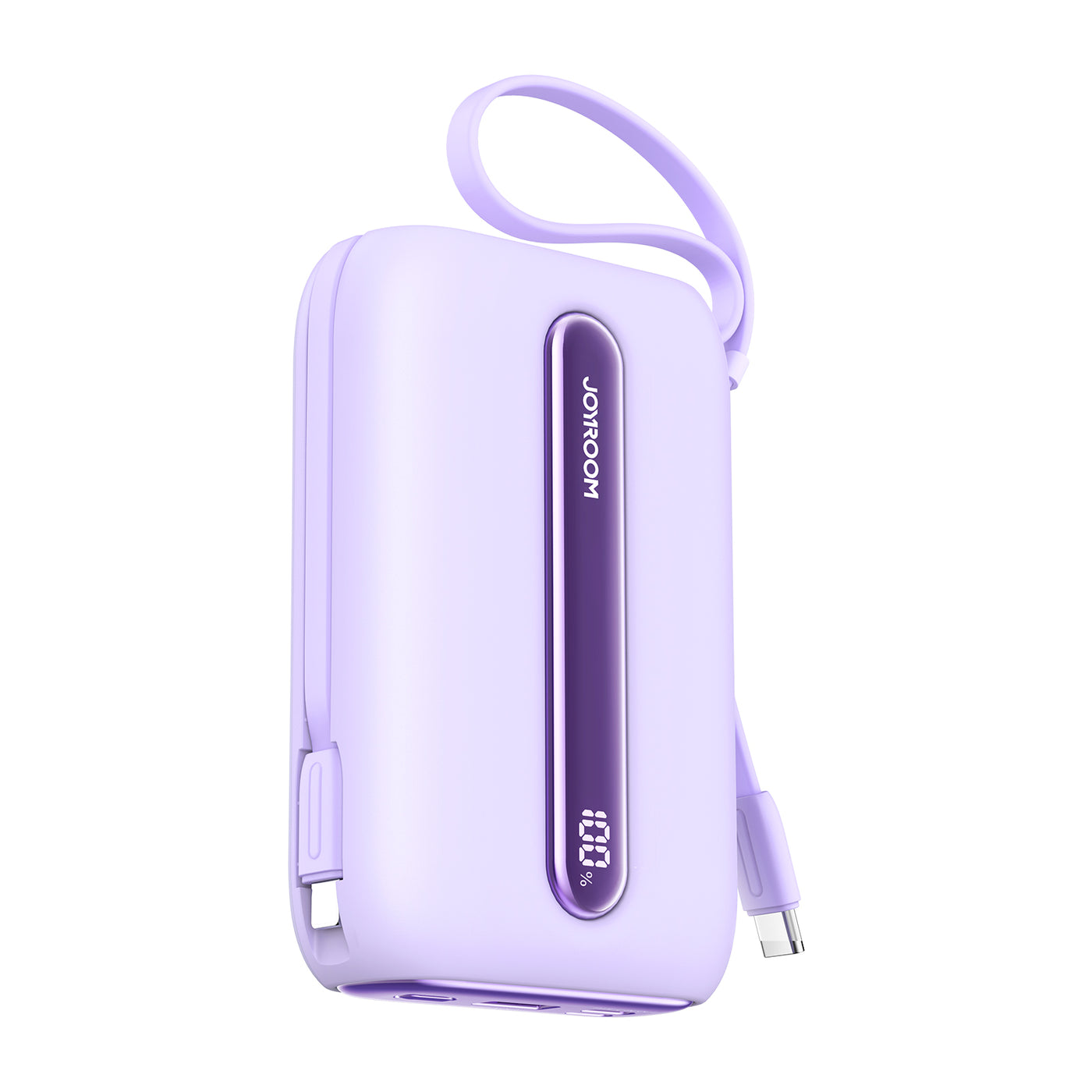 JR-L012 Plus Colorful Series 22.5W mini Power Bank with Dual Cables 20000mAh