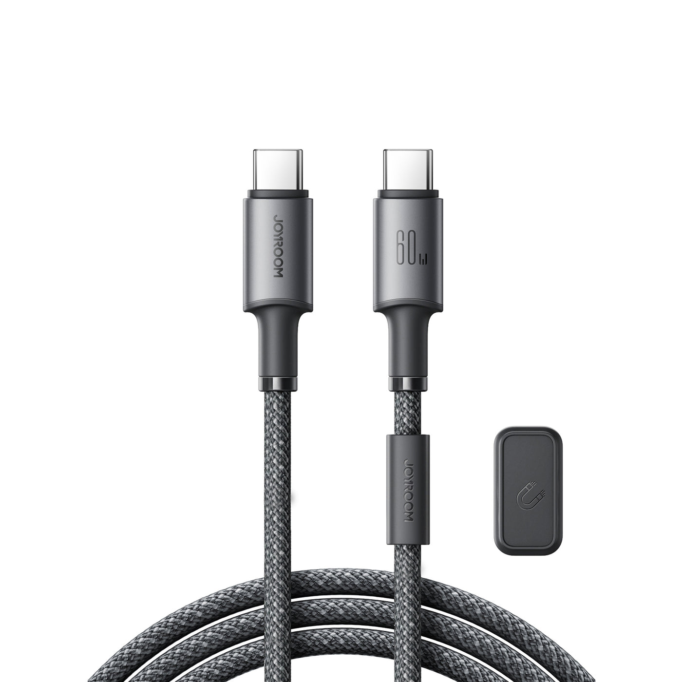 S-A50 Type-C to Type-C 60W/Type-C to Lightning 30W/Lightning 3A/Type-C 3A Cable 1.2m Gray