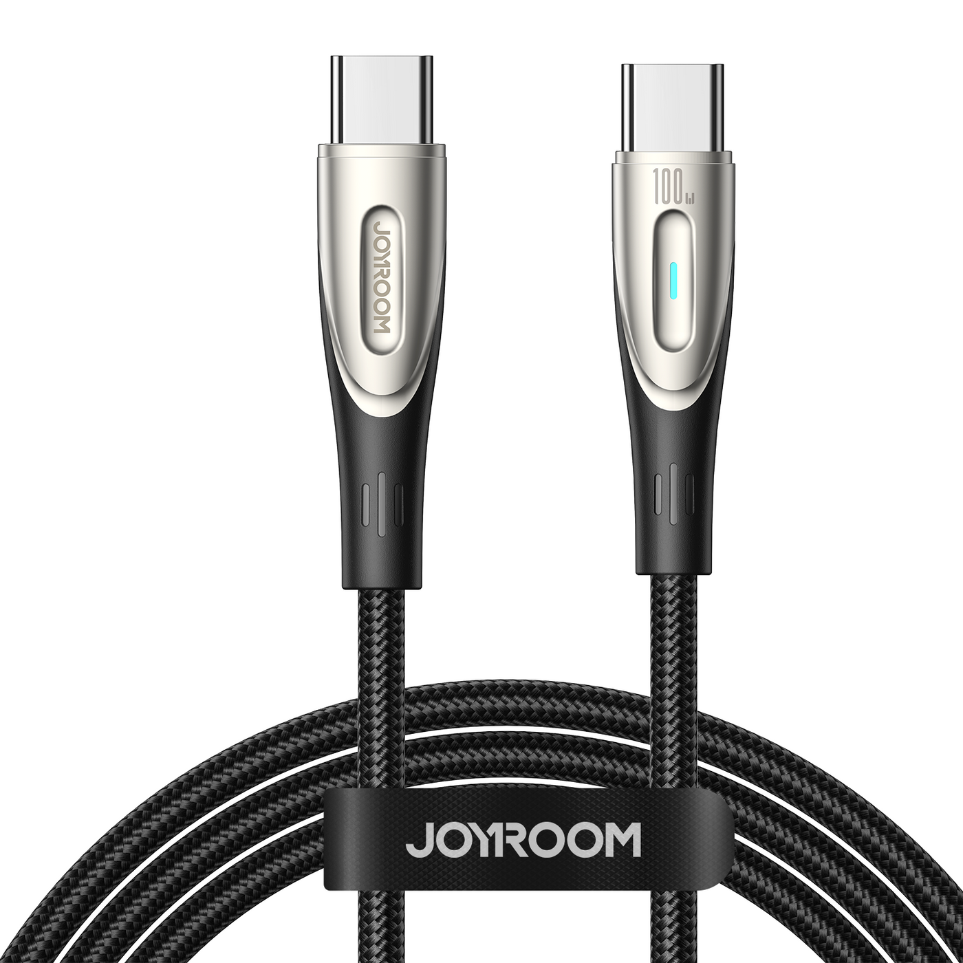 SA27-CC5/SA27-CL3 100W/30W Data Cable (Type-C to Type-C/Type-C to Lightning) 1.2m/2M/3M-Black