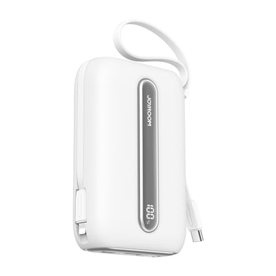 JR-L012 Plus Colorful Series 22.5W mini Power Bank with Dual Cables 20000mAh