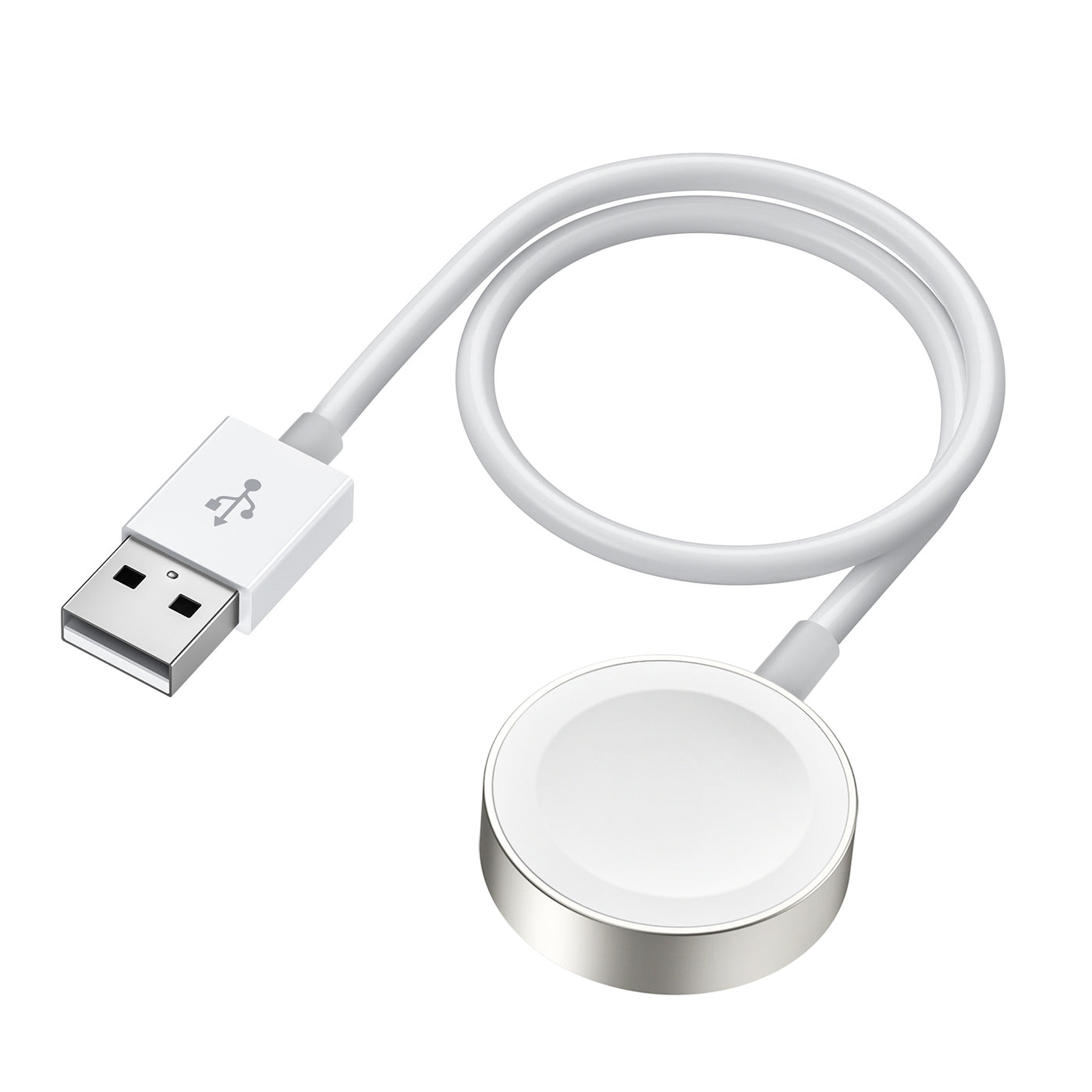 S-IW003S iP smart watch magnetic charging cable 0.3m-white