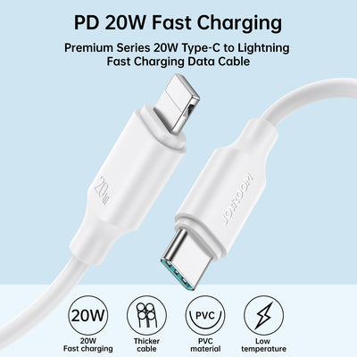 S-CL020A9 20W Type-C to Lightning cable 0.25M/1M/2M