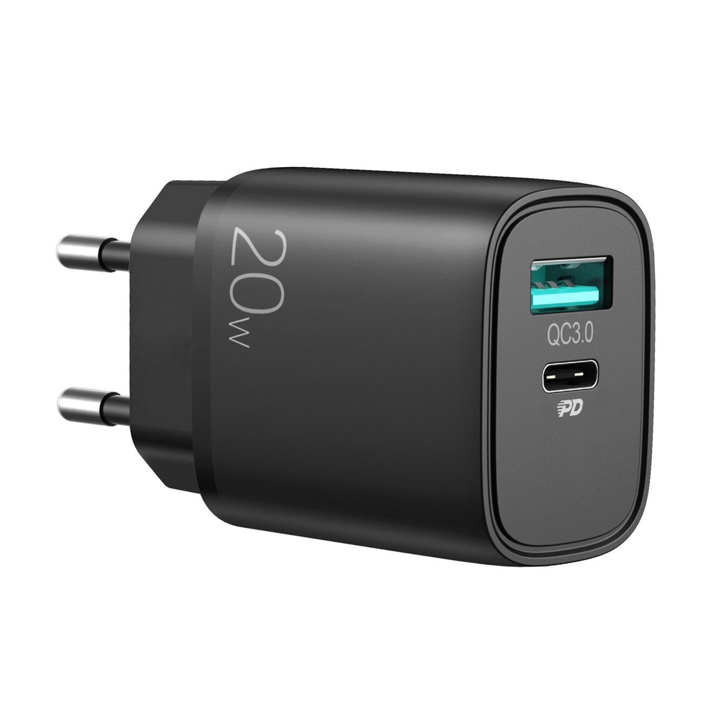 L-QP205 20W dual ports fast wall charger EU