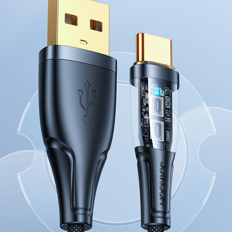 S-UL012A3/S-UC027A3 Lightning/Type c Intelligent Power-Off Fast Charging Cable