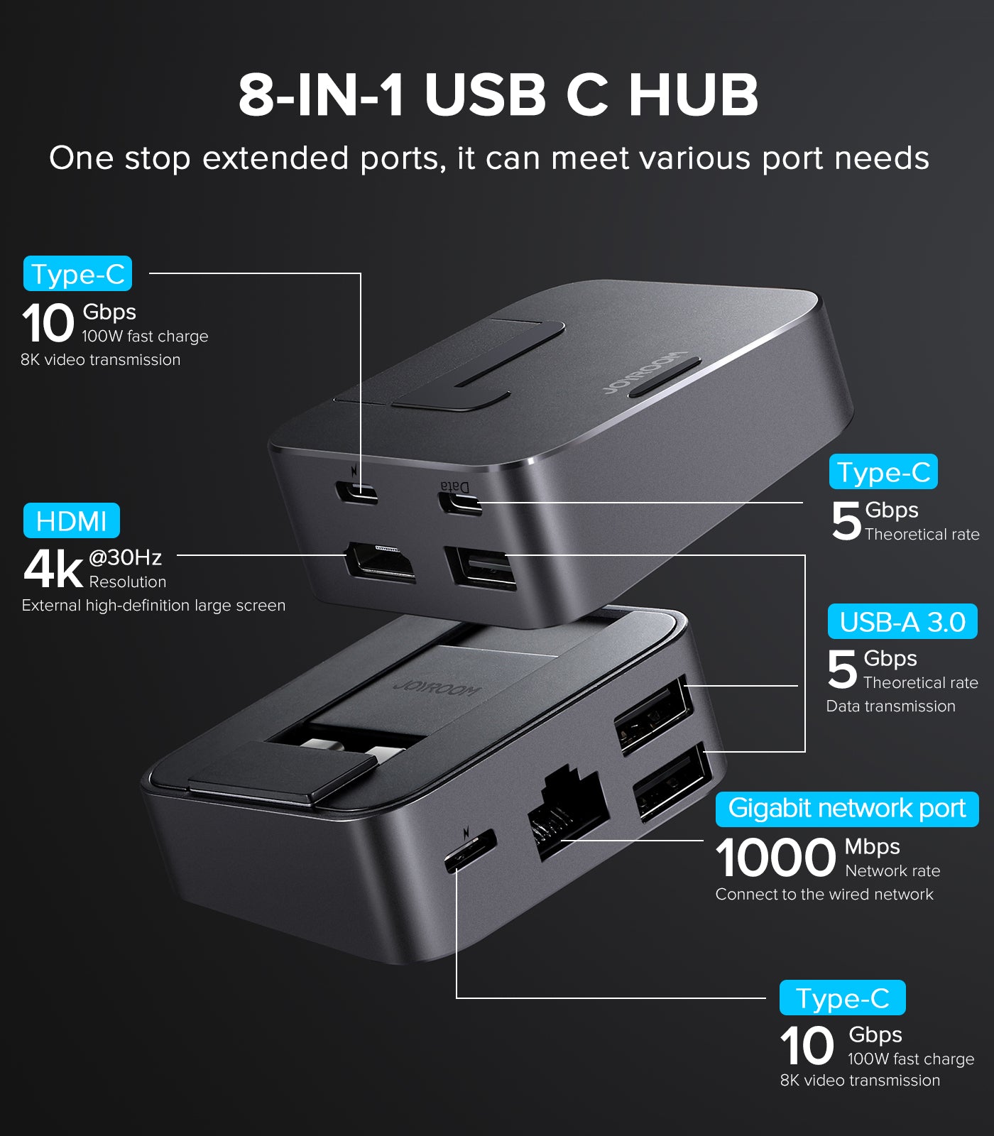 S-H121 J-Cube multifunctional docking station