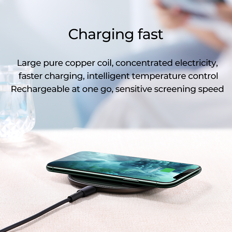 JR-A23 15W Square Wireless Charger