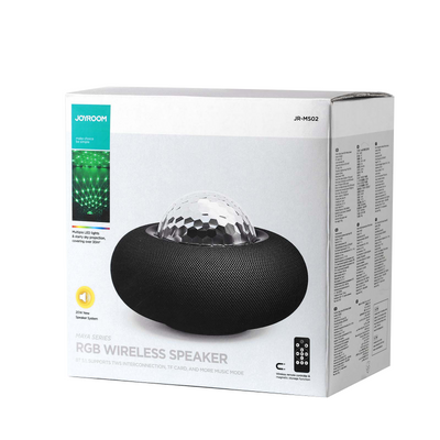 JR-MS02 Maya Series Colorful Ambience Lights Bluetooth speaker