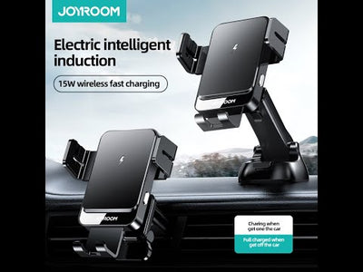 JR-ZS219 Three-axis electric wireless charging car holder (set)