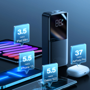 JOYROOM JR-QP193 30000mAh 22.5W high-capacity power bank with smart digital display