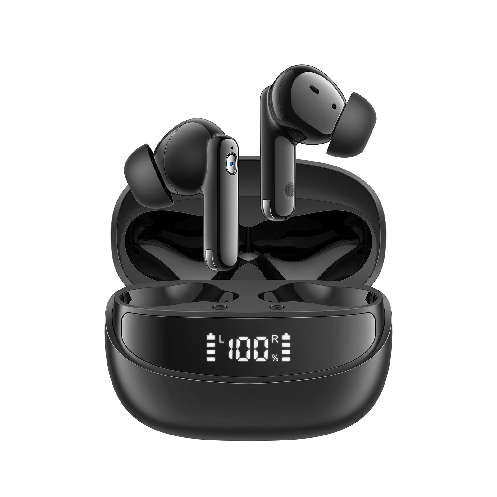 JR-BB3 True Wireless Bluetooth Earphones Black