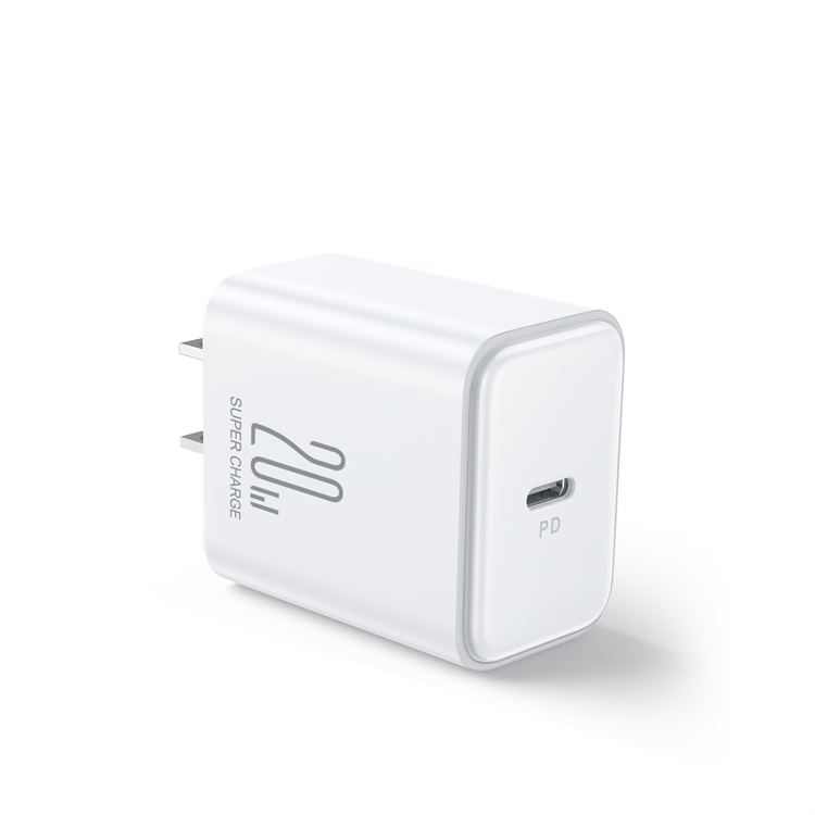 JR-TCF06 PD 20W Charger-EU/UK/US-White/Black