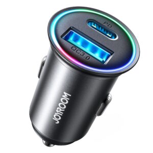 JR-CCN04 A+C 60W A+C mini Metal Car Charger