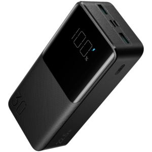 JR-QP193 30000mah 22.5W fast charging powerbank with LCD display