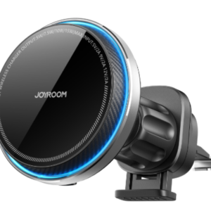 JR-ZS387 Cooling Fan Magnetic Wieless Car Charger Mount-Black