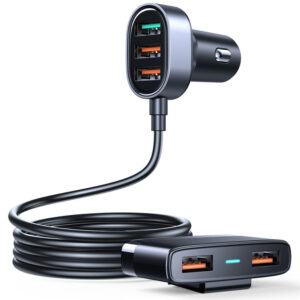 JR-CL03 Pro 45W 5-Port USB Car Charger