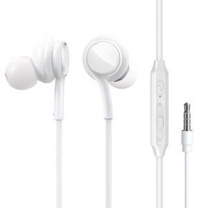 JR-EW02 3.5MM Wired Series In-Ear Wired Earbuds White/Black