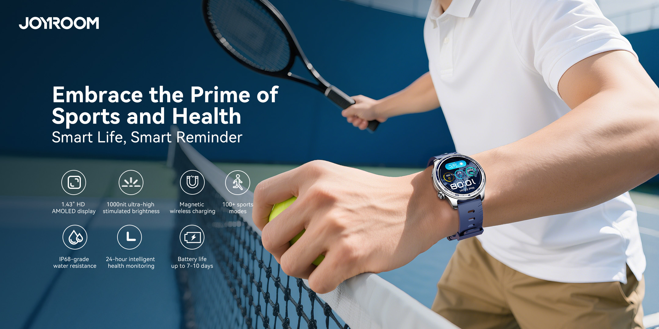 Classic Series JR-FC3 Smart Watch (AnswerMake Call)-8