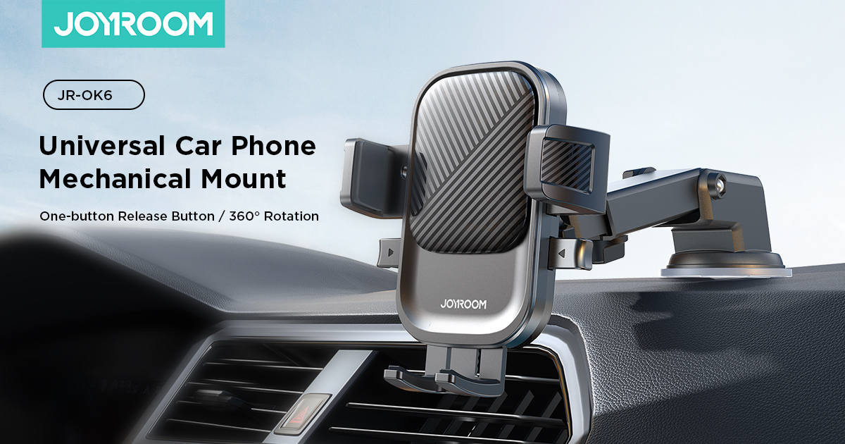 JR-OK6 Car Phone Dashboard Mount-Black7
