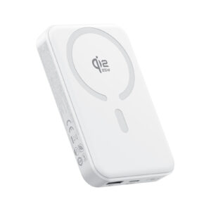 JR-W020 Pro 45W Qi2.2 Magnetic Wireless Power Bank 10,000mAh-Black