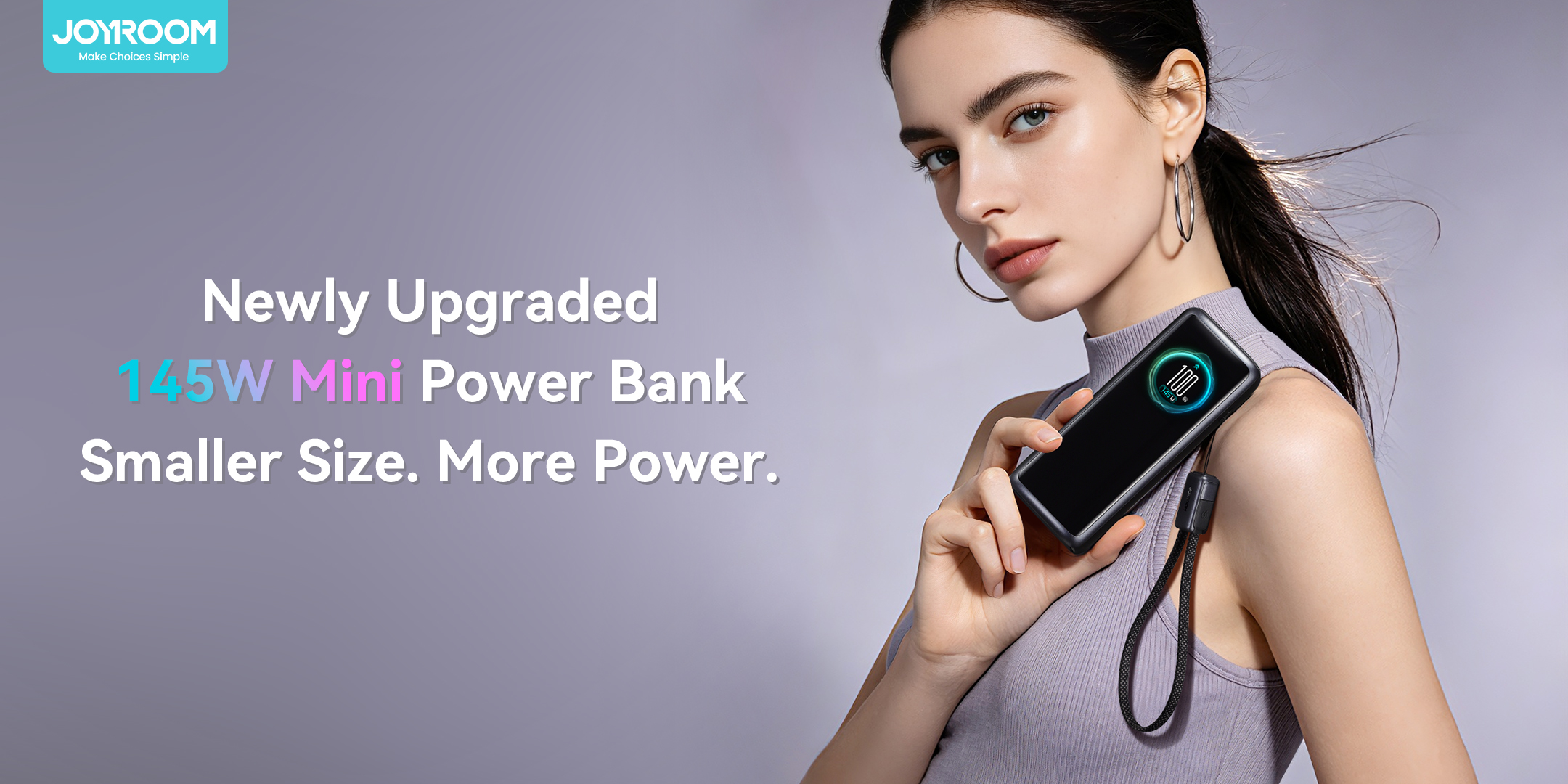 PODIX PC50 145W TFT Display Power Bank, 20000mAh with Cable-7