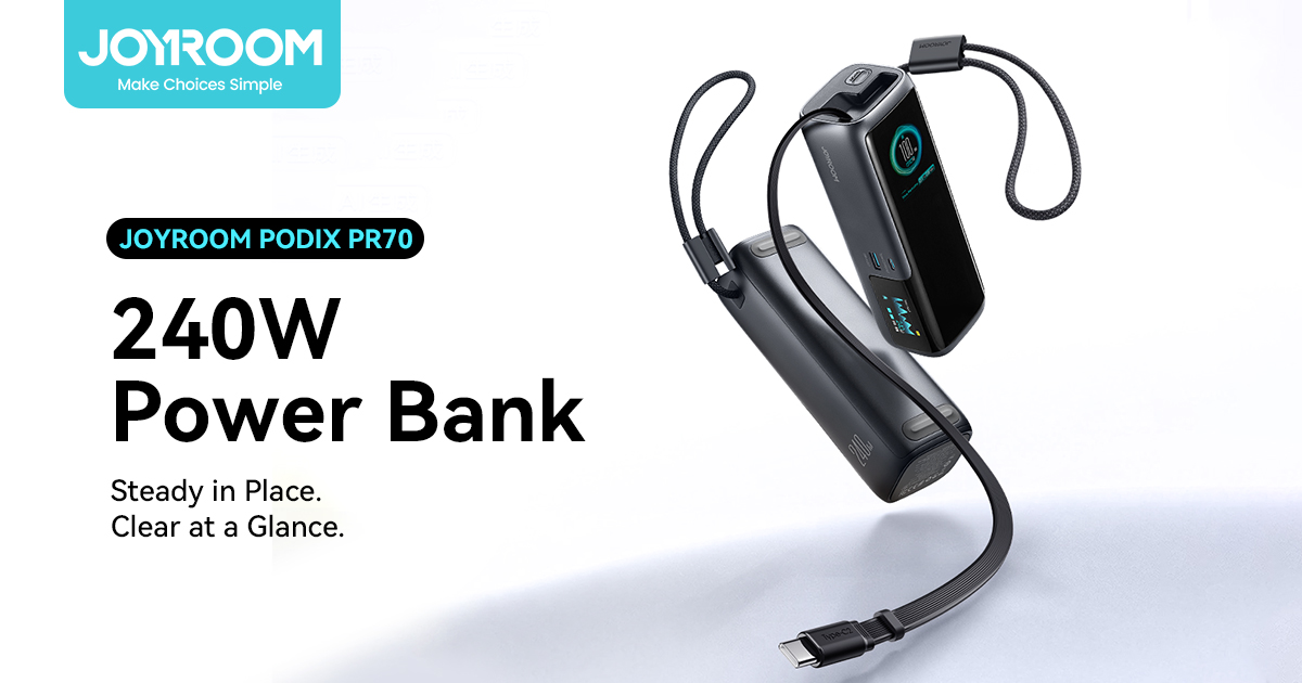 PODIX PR70 240W Dual TFT Display Power Bank-7