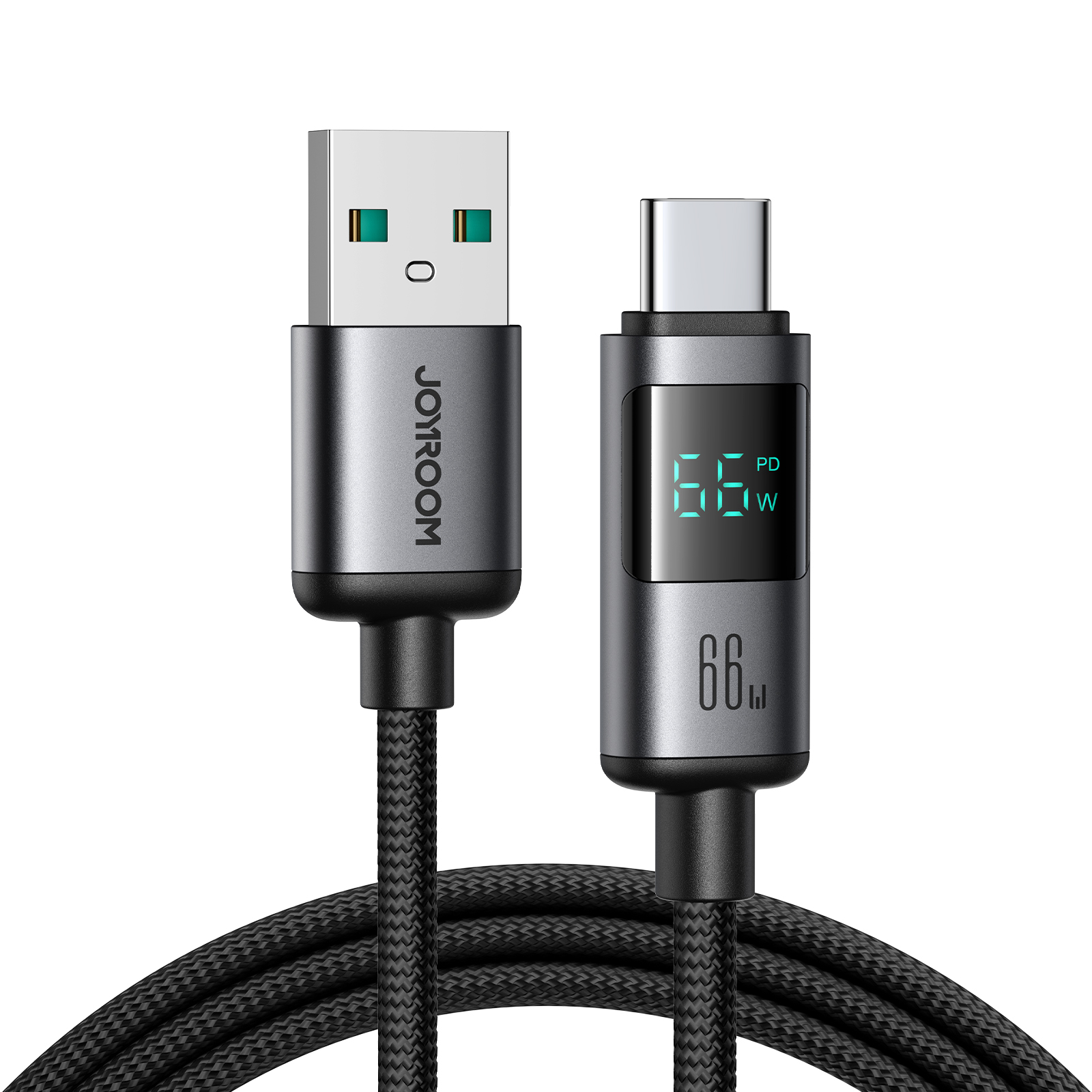 S-A16 Pro Prism Series 100W Type-C to Type-C Digital Display Fast Charging Data Cable