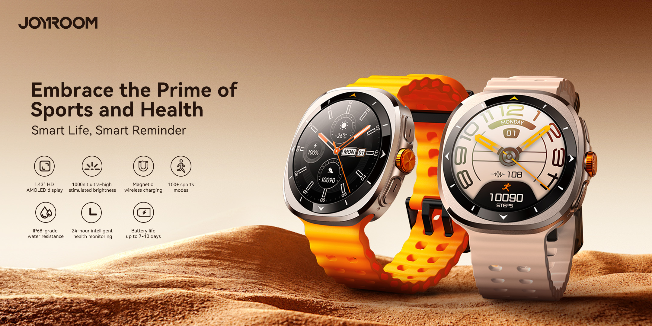 Venture Series JR-FV2 Smart Watch (AnswerMake Call)-7