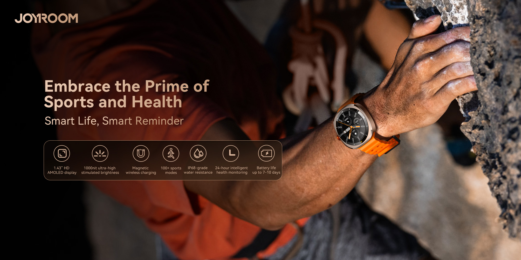 Venture Series JR-FV2 Smart Watch (AnswerMake Call)-8